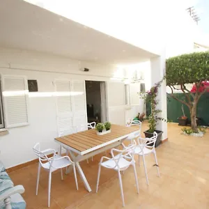  Apartamento Casa A 400m De Playa, 3 Habitaciones, 2 Banos Y Jardin
